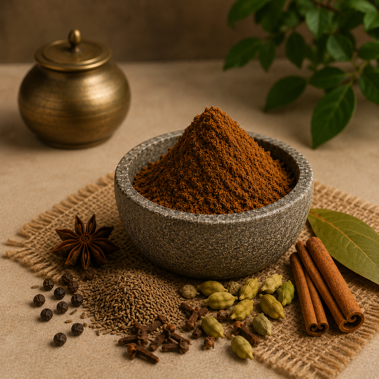 Garam masala spice blend by Two Little Cubs