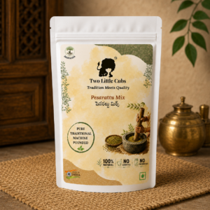 Two Little Cubs Pesarattu Mix made with green gram