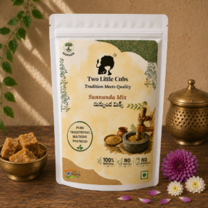 Two Little Cubs Whole Black Gram Laddu Mix (Sunnunda Mix)